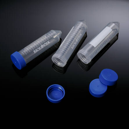 Non-sterile 50ml Plug-seal cap Centrifuge Tubes, PP, Bulk pack, 500 Tubes /Bag, 500 Caps/Bag, 2 Bags/Case