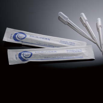 3ml Transfer Pipets, individually packed, sterile, Length 160mm, total capacity 7.5ml, Graduated to 3ml, 500/Pack
